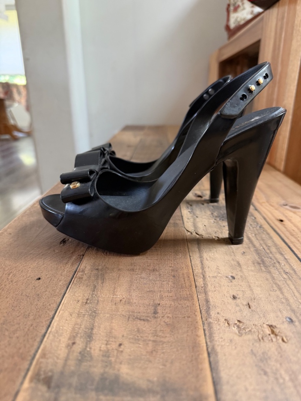 Melissa Black Heels